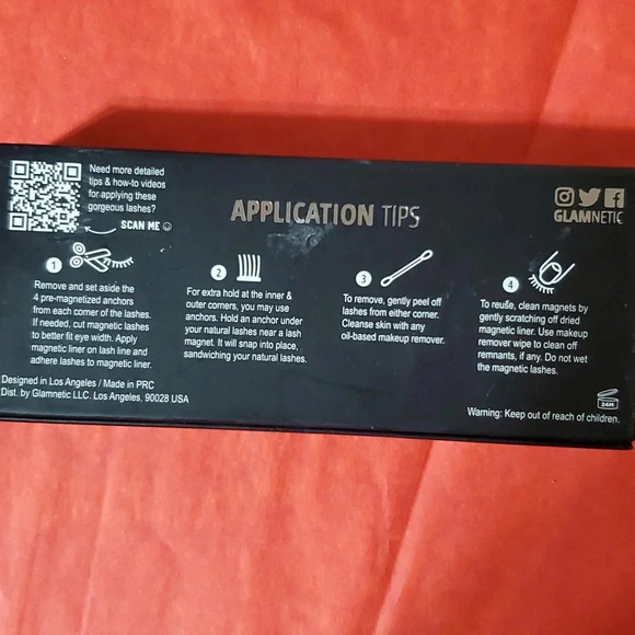 Glamnetic magnetic lashes love lashes NIB NWT - Picture 3 of 3